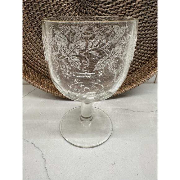 Bartlett Collins Water Goblets - Decoration 806 Clear (Gold Trim) -‎ Set of 4 - Picture 5 of 10